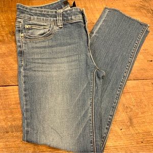 White House Black Market slim crop jeans